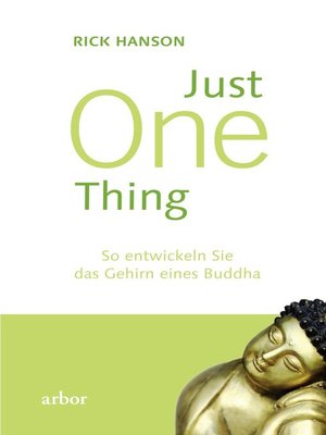 cover image of Just One thing